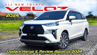 Update Harga Toyota Veloz 2024 amp Review Agustus 2024 [upl. by Anyel771]