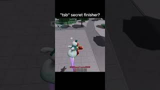 new secret finisher😨 jujutsushenanigans thestrongestbattlegrounds roblox fyp jjs robloxmemes [upl. by Erbua43]