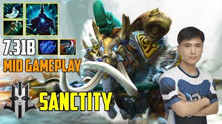 sanctity  MAGNUS vs IYD  731b MID GAMEPLAY  DOTA 2 [upl. by Avivah558]