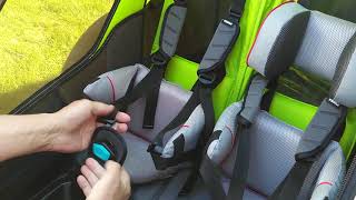 Thule Chariot Babysitzverkleinerer  quotBaby Supporterquot einbauen ab BJ 2017 im Cab 2 [upl. by Ahtelahs873]