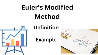 Euler Modified Method I Definition I Example in hindi [upl. by Orodisi]