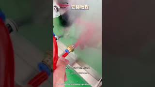 12L small spray car oil water separator installation real person explanation plus [upl. by Avot]