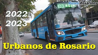 Colectivos Urbanos de Rosario 20222023 A bordo del nuevo Favorita [upl. by Atiekan]