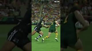 Benji Marshall gratefully accepts Billy Slaters gift 2008 shorts [upl. by December]