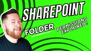 SharePoint Folder Permissions Explained [upl. by Eberhard]