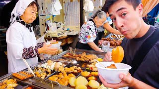 31 Japanese STREET FOODS Across Japan TOKYO Oden OSAKA Sushi KYOTO Mochi  FUKUOKA Ramen [upl. by Viviana]