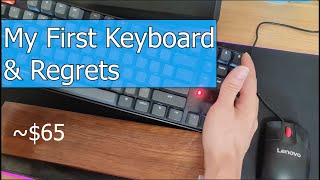 My First Keyboard amp Regrets  Keychron K8 Review [upl. by Aizti]