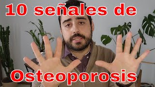 10 señales de que tendrás osteoporosis [upl. by Yelrebma]