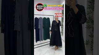 HAZAL ABİYE ELBİSE  NEFA MODA [upl. by Lan897]