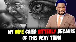 MY WIFE CRIED BITTERLY BECAUSE OF THIS Apostle Femi Lazarus [upl. by Aidahs766]