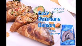 Easy Rellenong Bangus Using Unseasoned Boneless Milkfish  Todays Delight [upl. by Correna234]