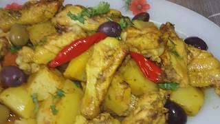 AILES DE POULET AU FOUR CUSINE MALIYA وصفة اجنحة الدجاج في الفرن [upl. by Newmann821]