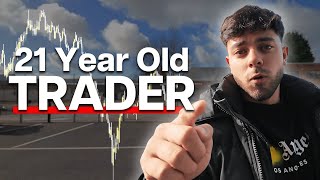 Realistic Day in the Life 21 Year Old Day Trader [upl. by Sokram]