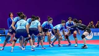 INDIA vs CHINESE TAIPEI  Day 1  30th Asian Games Womens Kabaddi HD [upl. by Malamut]