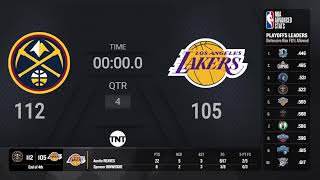 Nuggets  Lakers Game 3  NBAPlayoffs presented by Google Pixel Live Scoreboard [upl. by Limoli]