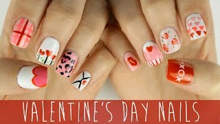 Nail Art for Valentines Day The Ultimate Guide [upl. by Ardnassela]