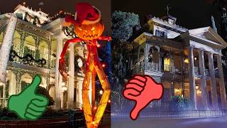 Haunted Mansion vs Haunted Mansion Holiday Ultimate Showdown [upl. by Ona]