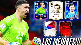 TOP 10 MEJORES PORTEROS en TODO FC MOBILE 24 ✅️ ¿Yashin Pope Donnarumma ¿Cuáles rinden 🤔 [upl. by Lorita]