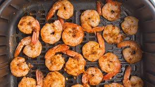 Air Fryer Frozen Shrimp [upl. by Ynafit]