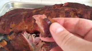 321 Baby Back Ribs on a Traeger smoker [upl. by Ofilia]