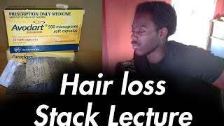 Hair Loss Stacks Using Finasteride and Dutasteride [upl. by Chari]