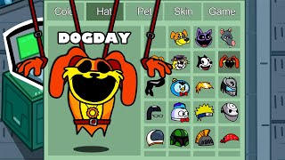 DogDay Poppy Playtime 3 in Among Us ◉ funny animation  1000 iQ impostor [upl. by Goober]