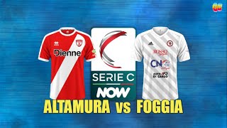 Altamura vs Foggia  Lega Serie C  live [upl. by Elatia304]