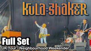 Kula Shaker Live  Neighbourhood Weekender 2023 Warrington UK Music Festival Crispian Mills [upl. by Nesyaj626]