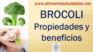 BROCOLI Propiedades y beneficios [upl. by Adriana517]