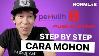 Cara mohon moratorium PEMULIH Public Bank [upl. by Aldrich527]