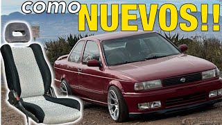 COMO LAVAR LOS INTERIORES DE TU AUTO CON PRODUCTOS CASEROS  LIMPIEZA EXTREMA AL GSR 2000  JEHO [upl. by Wiersma]