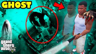 FRANKLIN DIED And Became EVIL GHOST In GTA 5  SHINCHAN and CHOP [upl. by Otreblanauj]