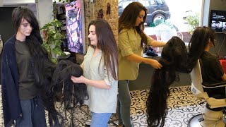 quotHer Hair Was 2 METERS LONG Homeless Womans Amazing Transformationquot [upl. by Pulling]