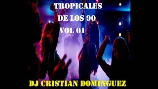 TROPICALES DEL 90 VOL 01 Dj Cristian Dominguez [upl. by Unders]