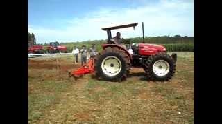 Trator Yanmar 1175 com subsolador  Expoagro Afubra 2012 [upl. by Prober112]