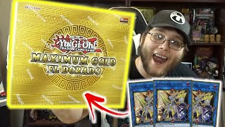 THE BEST YuGiOh Maximum Gold El Dorado Box OPENING EVER [upl. by Putscher]