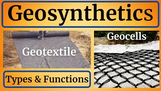 Geosynthetics in civil engineering  Types of geosynthetics  application of geosynthetics [upl. by Bohaty]