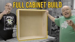 How To Build A wicked Simple Cabinet From Start To Finish [upl. by Ikik239]