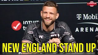 Calvin Kattar on Also at 145 Return From Injury Support for New England Up and Comers  UFC 300 [upl. by Ginger]