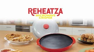 Reheatza Microwave Crisper Review [upl. by Llennej963]