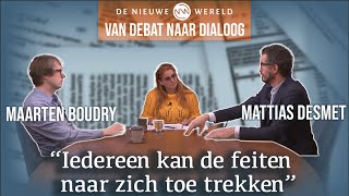 1495 Mattias Desmet en Maarten Boudry ronde 2 van debat naar dialoog [upl. by Rexford]