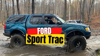 Off Road Adventures  Lifted Ford Explorer Sports Trac [upl. by Edme]