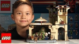 JABBAS PALACE Lego Star Wars Set 9516  Timelapse Build Unboxing amp Review in 1080p HD [upl. by Egrog]