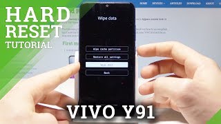 How to Hard Reset VIVO Y91  Factory Reset  Wipe Data  Delete Data [upl. by Adev]