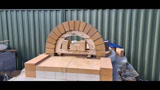 DIY Pizza oven build [upl. by Eelirak556]