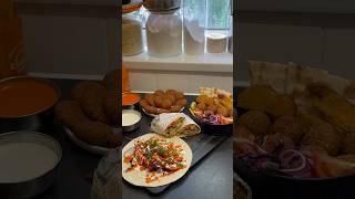 Falafel wrap recipe recipes falafel wrap shortrecipe shortrecipevideo [upl. by Ymmat]