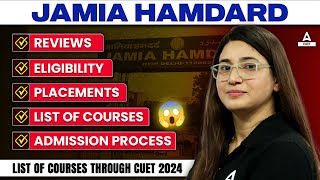 Everything About Jamia Hamdard University 🎯 Eligibility Courses Placements [upl. by Nimaj]