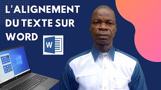 L ALIGNEMENT DU TEXTE SUR WORD [upl. by Corbet]