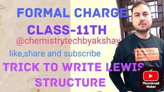 Trick of Formal chargeclass11th NCERT lewis structure of nitric acid HNO3  carbonate CO32 [upl. by Spieler]