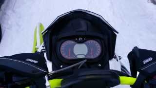 Skidoo Freeride 146 2014 800 Etec [upl. by Yatnahc887]